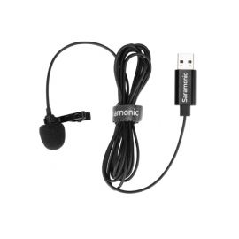 Saramonic SR-ULM10L Omnidirectional USB Lavalier Microphone (19.7' Cable)