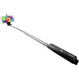 Bluetooth Selfie Stick For Smartphone and Cameras with Zoom Function (Black) 105379