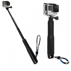 SOFOTO Selfie Stick for Action Camera with Waterproof Handheld Adjustable Extension Pole 1007158