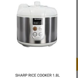 Sharp Rice Cooker 1.8L (KS-G18TRST)