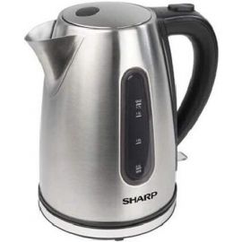 SHARP EK-JM42-S3 Stainless Steel Electric Kettle With Strix Control 1.7L 