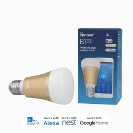 Smart LED Light- Sonoff B1 Dimmable E27 LED Lamp RGB Color Light Bulb For Smart Home 106844
