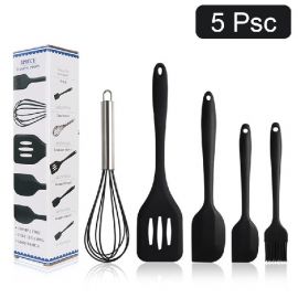 Food Grade Soft Silicone Baking Tool kitchen Utensil Non-Stick Spatula Scraper Baking Whisk Brush Cooking Utensils in BD at BDSHOP.COM