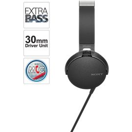 Sony XB550AP Extra Bass Wired On-Ear Headphones