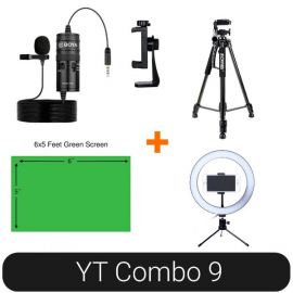 Youtube Starter Face Cam Studio Combo Set (YT-9)