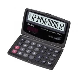 Original Casio 12 Digits Business Mini Portable Calculator (SX-220)