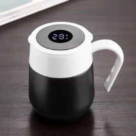 Temperature Display Coffee Mug With Handle 
