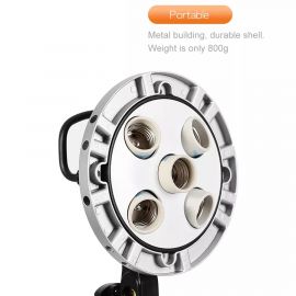 Softbox Continuous Lighting kit (4-in-1 Lamp Holder) for YouTube Videos 107509