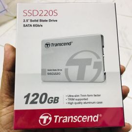 Transcend 120GB SSD (SSD220S, 2.5 Inch, SATA III, 6Gb/s) 106984