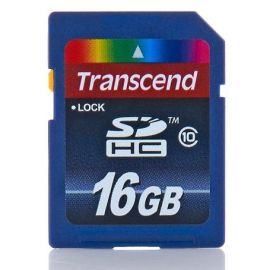 Transcend Premium SDHC Class 10 Memory card 16 GB