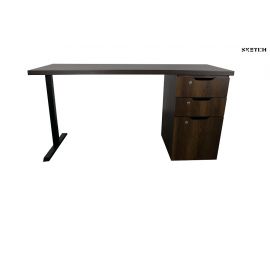 Sketch Steel Series Table With Alex Drawer (TS-D-WNWN)