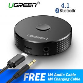 UGreen Bluetooth Receiver (CM127) Wireless Music Adapter 3.5mm Jack Aux Receiver with Battery 106777A