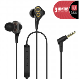 UiiSii T8 In-ear Stereo Dual Dynamic Drivers Earphones with Mic 1007307