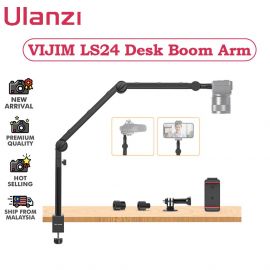 Ulanzi VIJIM LS24 Desk Boom Arm for Microphone, DSLR Camera, Smartphone & Blue Yeti