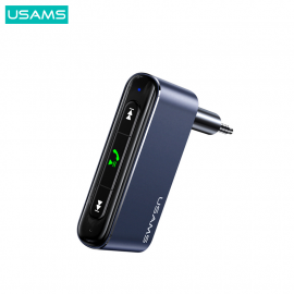 USAMS SJ519 Car Bluetooth Receiver Aux 3.5mm Mini Wireless Audio Receiver