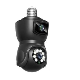 V380 E9 Dual Lens Bulb PTZ IP Camera