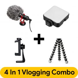 Budget Vlogging Setup - Gorillapod Tripod, MM1, Odio MJ88, Mobile Holder in BD at BDSHOP.COM