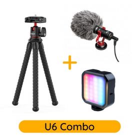 New Video Vlogging U6 Combo Setup (MT11 + Odio MJ88 + MM1)