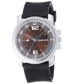 Fastrack Economy Analog Brown Dial Men's Watch - 3039SP02 107356