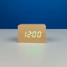 Wood Style Led Digital Clock In BDSHOP