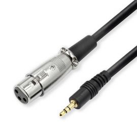 XLR Female to 3.5mm Microphone Cable