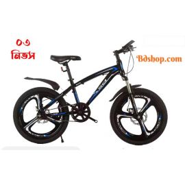 XSD 20" Inch 03 Knives Bicycle - Black & Blue Color (Front Suspension, Double disc & Hydraulic Brake)