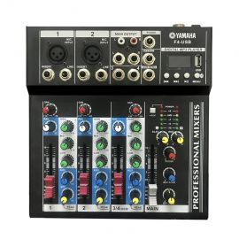 Yamaha F4-USB Professional Audio Interface Mixer (4 Channel) 1007047