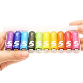 ZMI ZI5 Rainbow Alkaline AA Disposable Battery for Flashlight Tools 10PCS (Xiaomi Ecosystem Product) 1007655