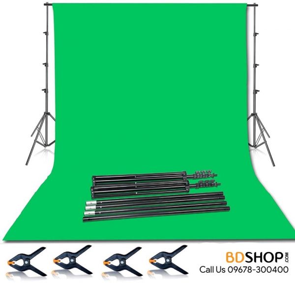 Green Screen+ Stand Kit+ Clamp Chromakey Backdrop Full Set Price in BD