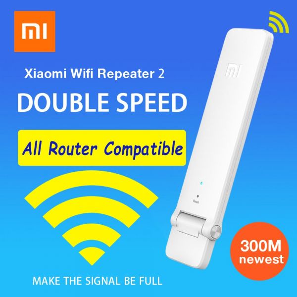 XIAOMI Mi WIFI Amplifier WLAN USB Repeater 2 Extender Signal Booster 300M  Smart